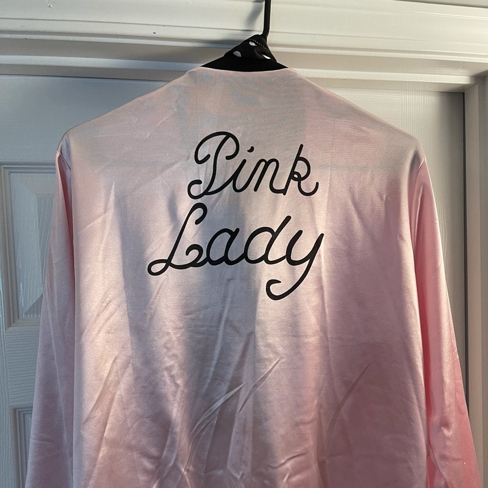 Grease Pink Lady Jacket With Scarf